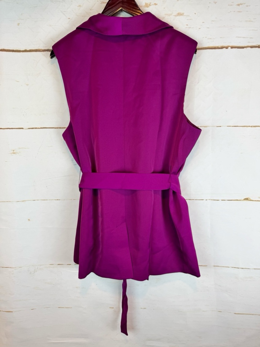 Banana Republic Factory | 2-Piece Sleeveless Blazer & Wide-Leg Pants Set, 16 NWT - Picture 14 of 15
